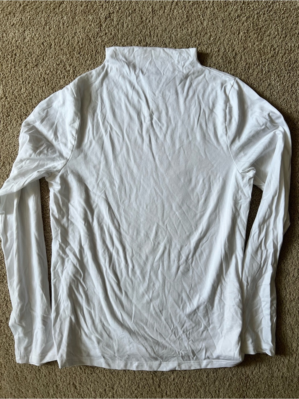 Old Navy White Long Sleeve Tee